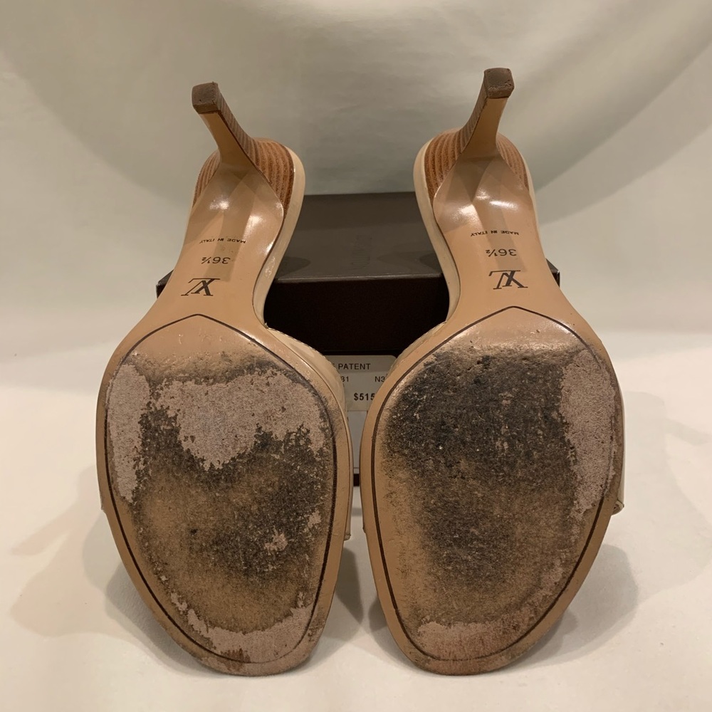 Louis Vuitton Vernis Dice Mule Shoes. - Picture 2 of 8